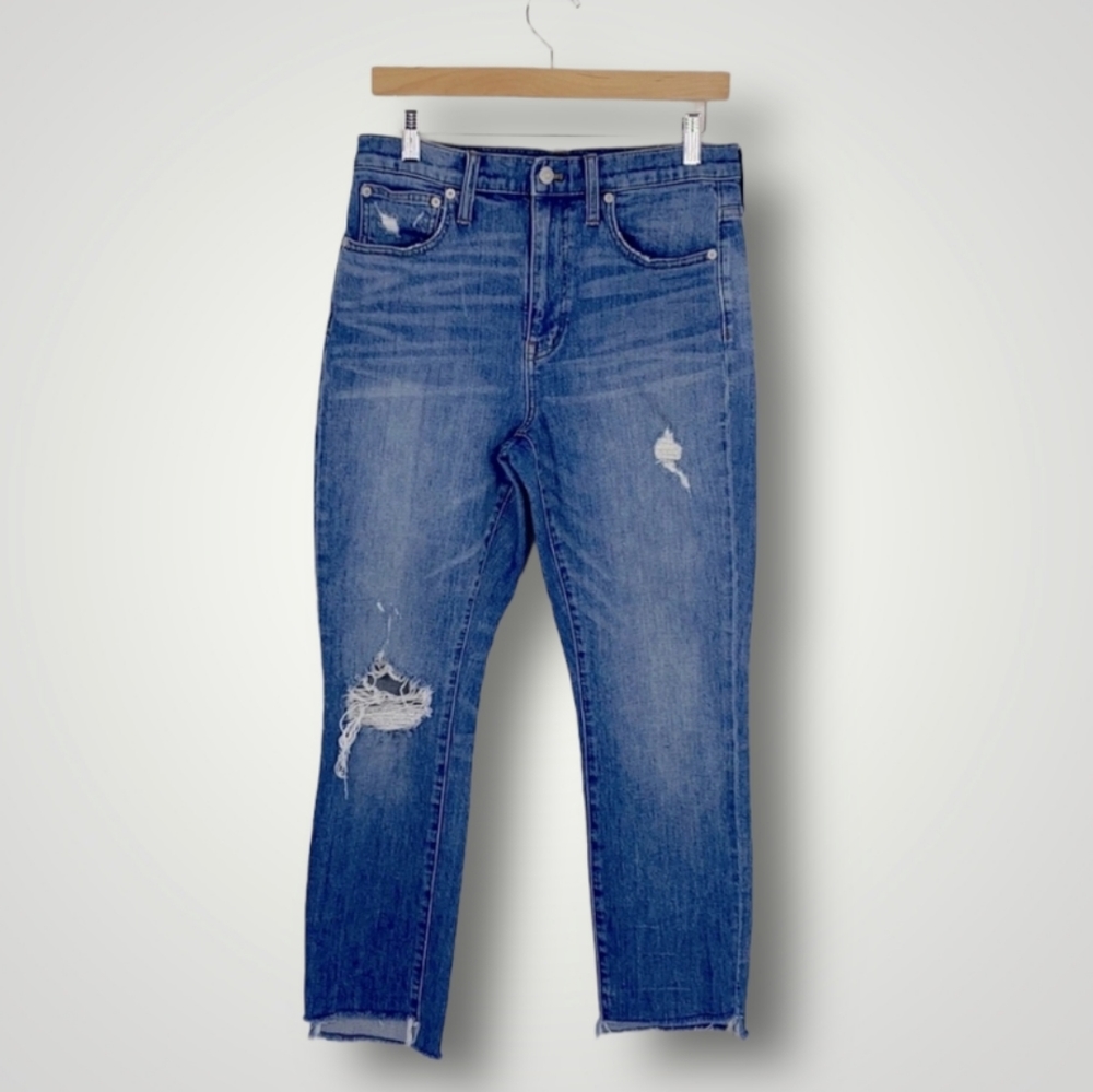 Madewell High Rise Slim Boyjean